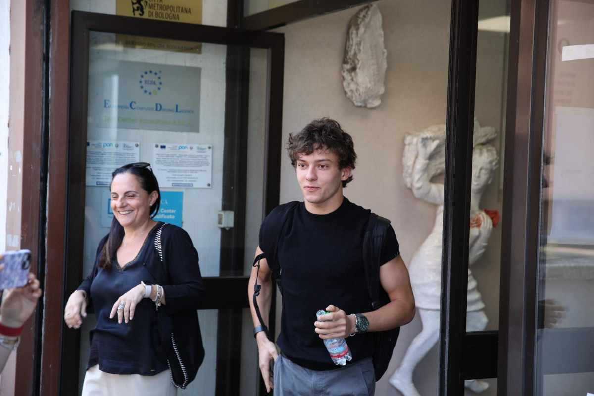 Kimi Antonelli all'esame di maturità