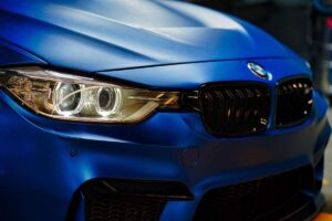 L'avantreno di una BMW