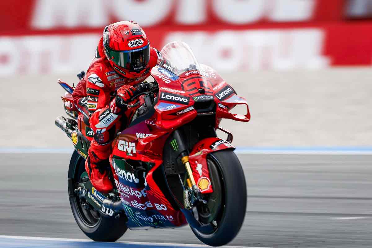 Marquez dissangua la Ducati
