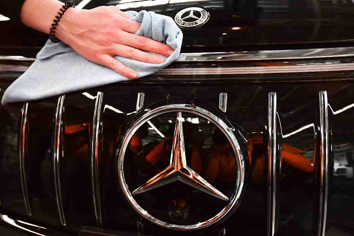 La supercar Mercedes