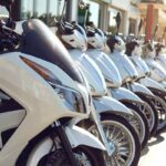 Moto parcheggiate