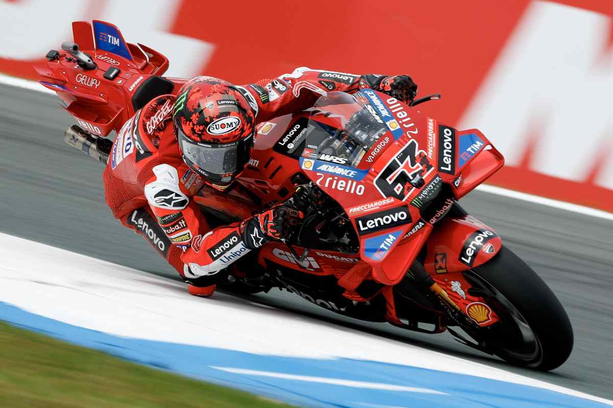 Bagnaia in pista